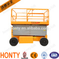 hydraulic auto lift scissor t/small electric self-propelled mobile scissor lift /